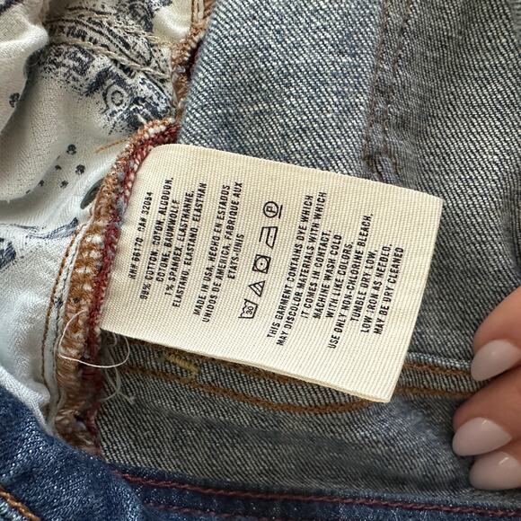 Anthropologie Pilcro No.27 Fit Stet Straight Jeans Size 31 - Picture 5 of 5